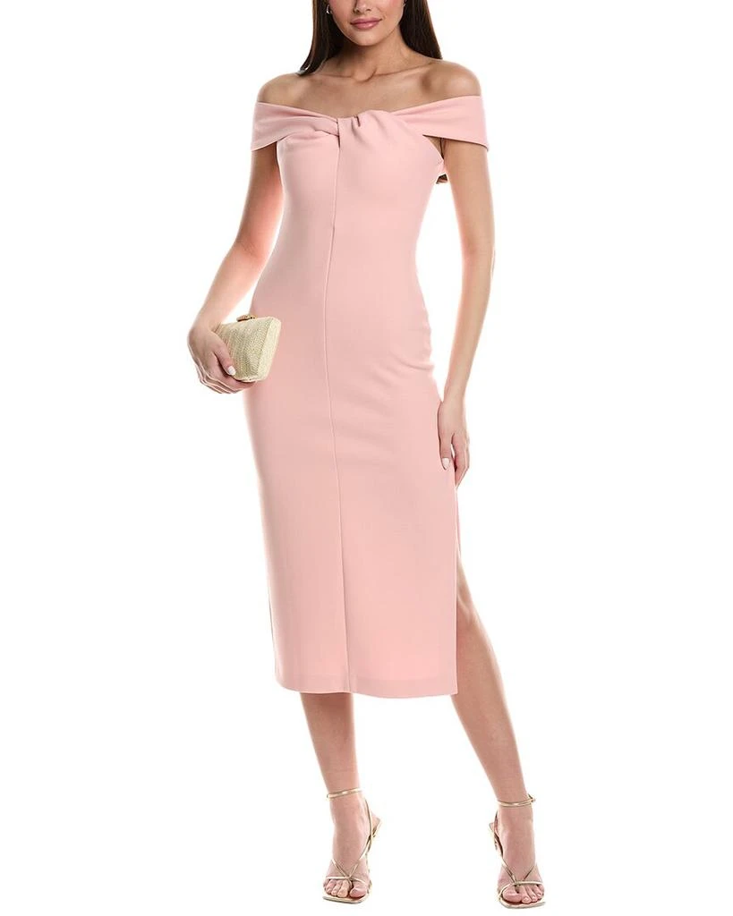 knee length dresses for ladies Sweet Summer Halter Midi Dress Large main image 0