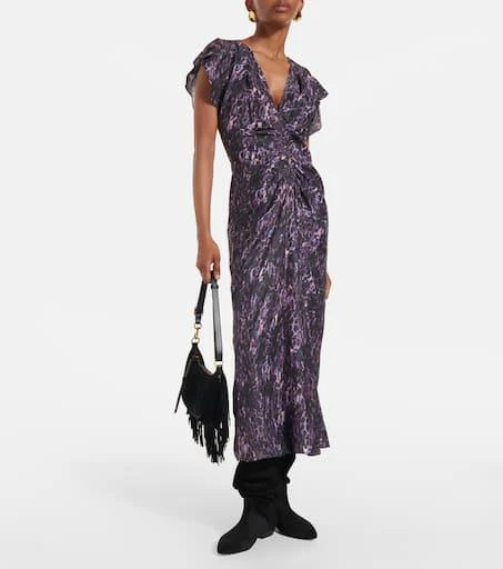 Isabel Marant Sayla suede knee-high boots 2