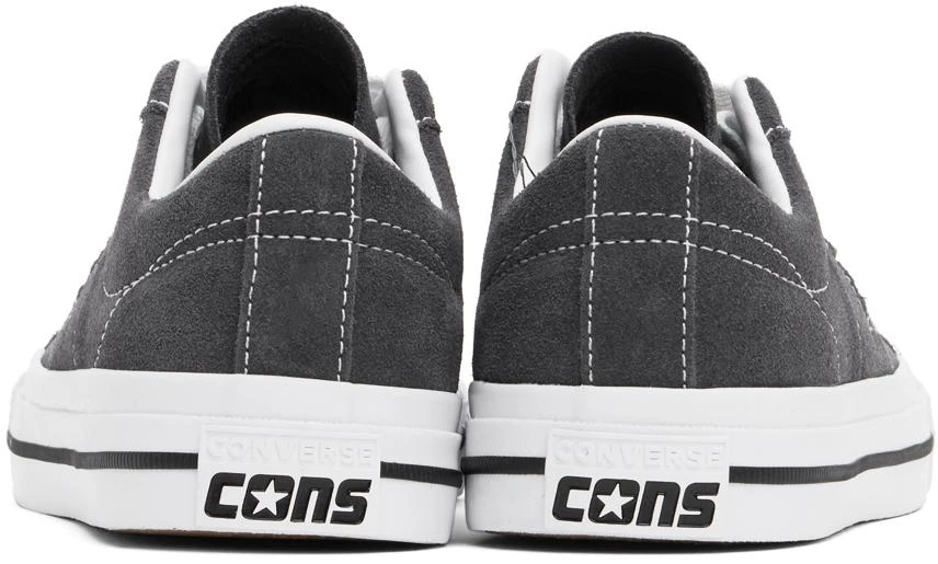 Converse Gray CONS One Star Pro Sneakers 2