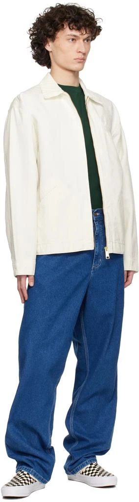 Carhartt WIP Blue Single Knee Jeans 4