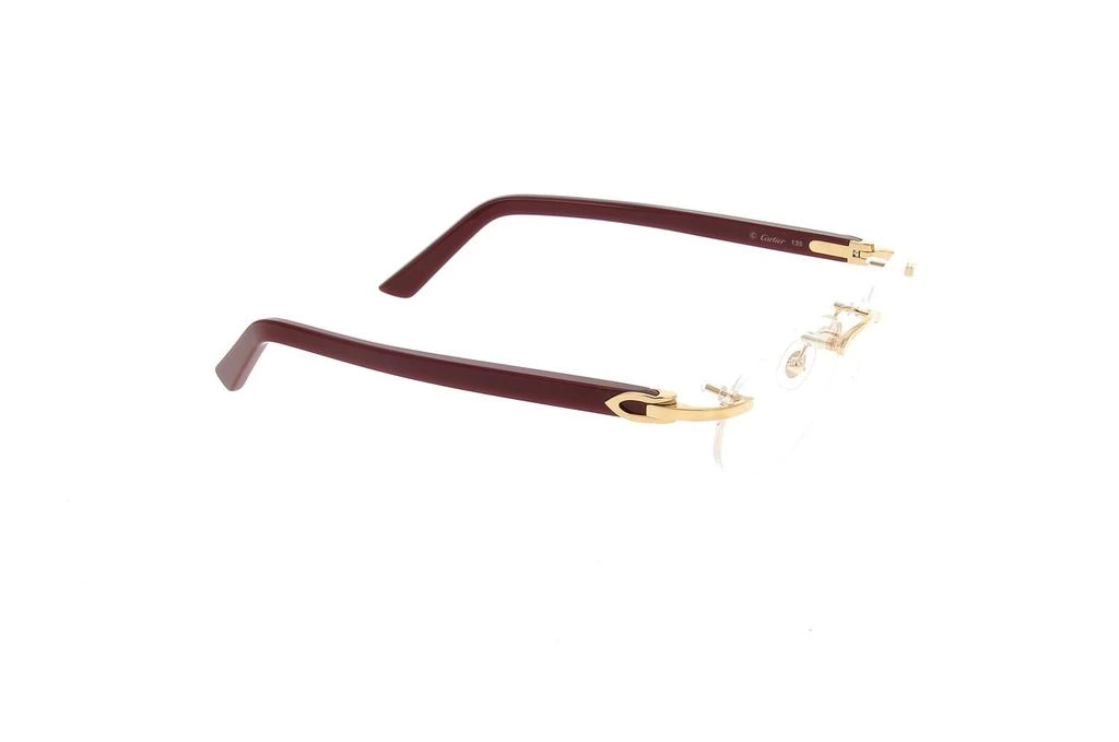 Cartier Cartier Rimless Oval Glasses 2