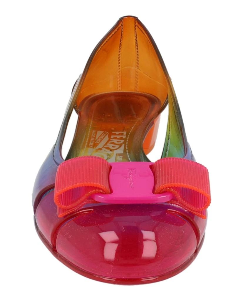 Salvatore Ferragamo Vara Jelly Ballet Flats 4