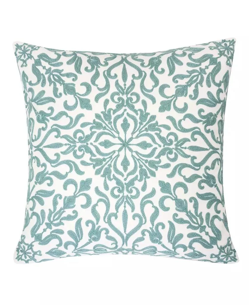 Homey Cozy Victoria Cotton Decorative Pillow, 20" x 20" 1