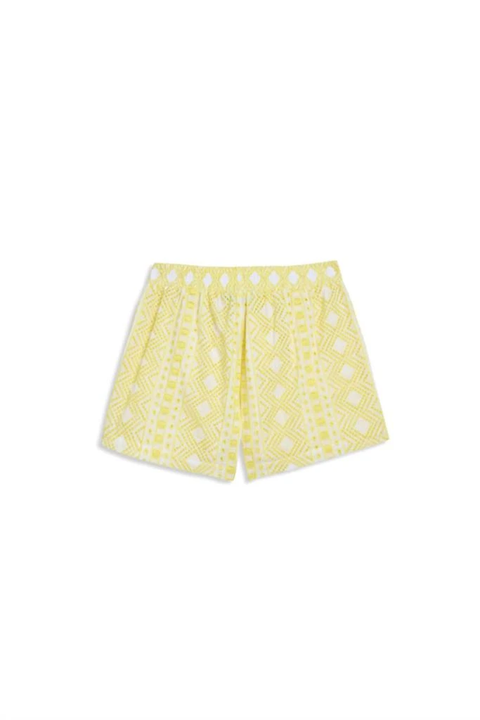 Jocelyn Jocelyn - Eyelet Shorts With Bow 3