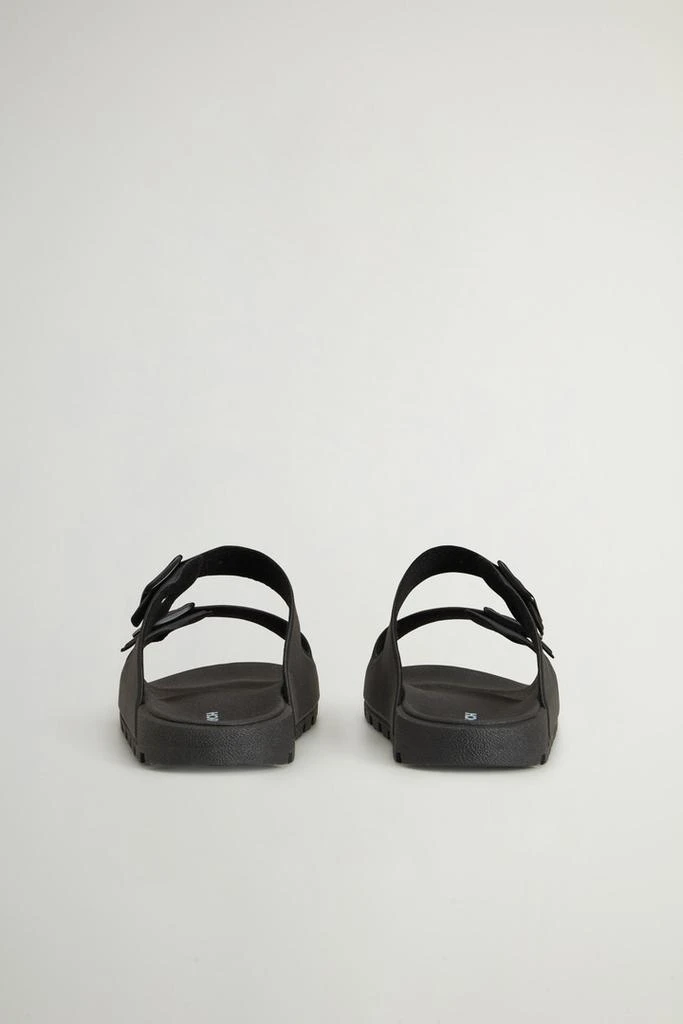 Woolrich Double-Band Rubber Sandals - Men - Black 3