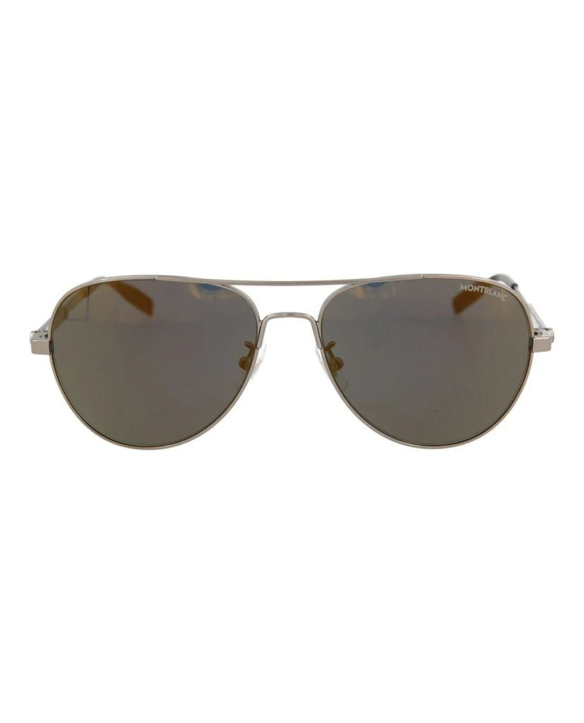 montblanc Aviator-Style  Metal Sunglasses 4