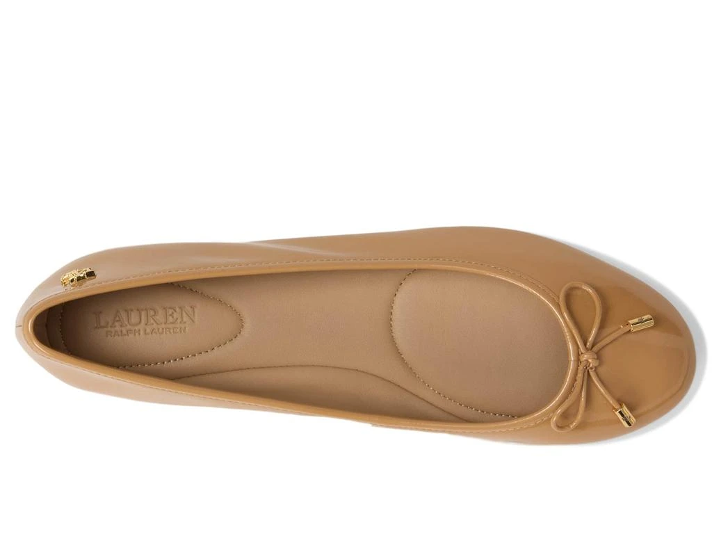 Ralph Lauren Jayna Crinkle Patent Leather Flats 2