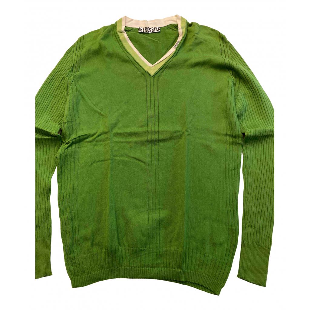 Bikkembergs Bikkembergs Green Cotton Knitwear & Sweatshirt