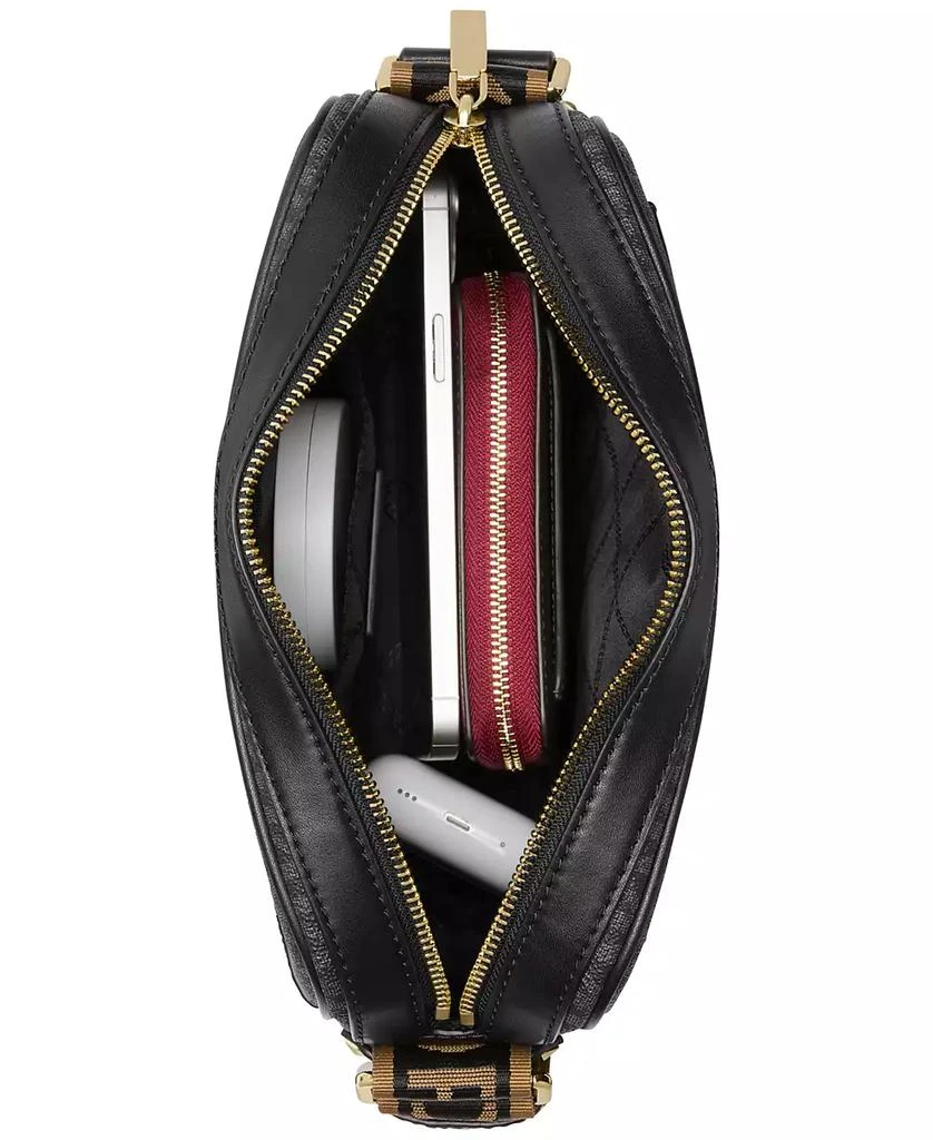 Michael Kors Signature Maeve Large East West Pocket Crossbody 6