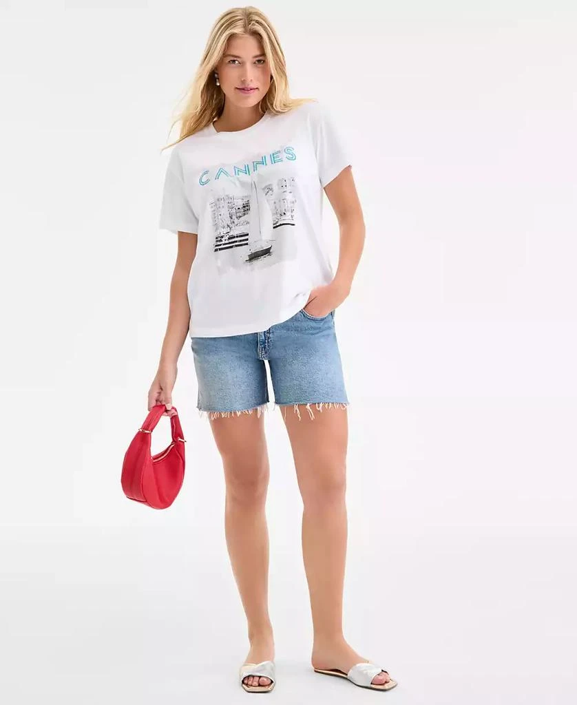 On 34th Women's Cannes Print T-Shirt, Exclusively at Macy's 2