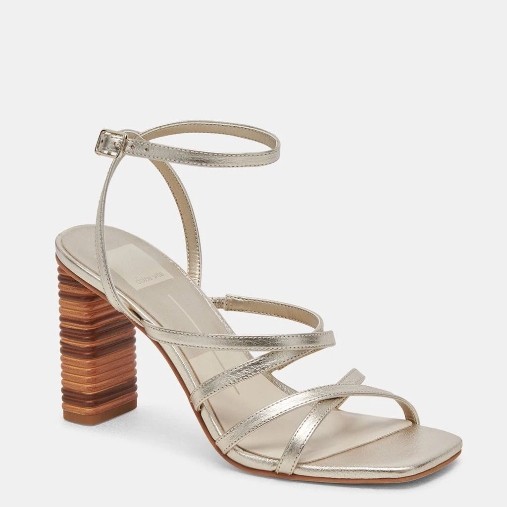Dolce Vita JENKO HEELS PLATINUM METALLIC LEATHER 2