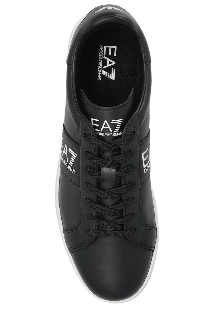 EA7 EMPORIO ARMANI Ea7 Emporio Armani Logo Detailed Lace-Up Sneakers 4
