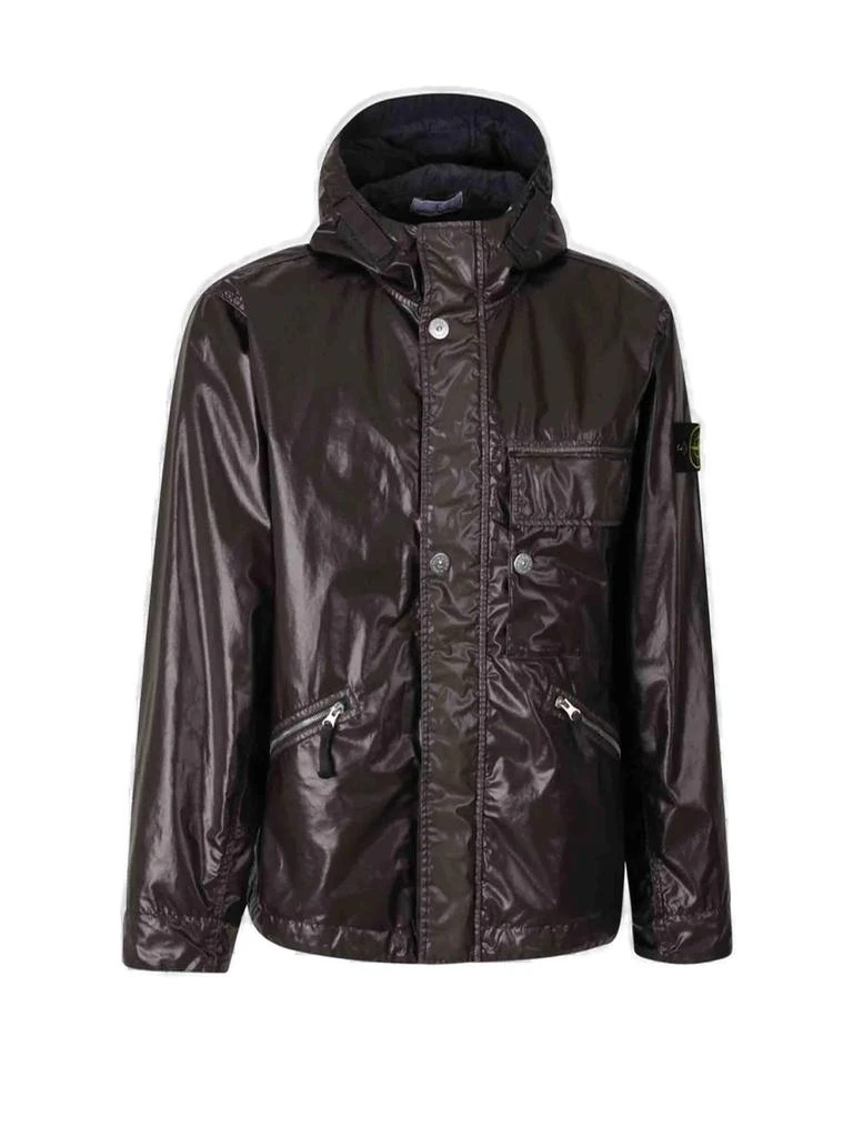 Stone Island Stone Island Wind And Water Resistant Hooded Padded Jacket 1