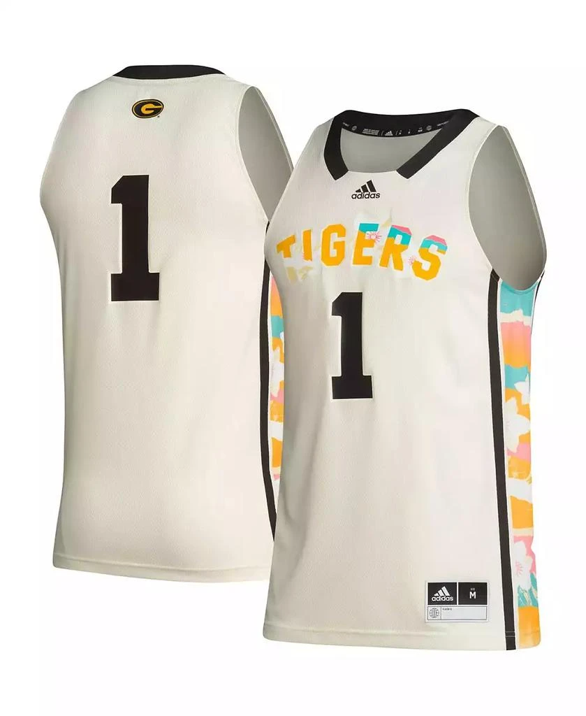 Adidas Men's #1 Khaki Grambling Tigers Honoring Black Excellence Basketball Jersey 1