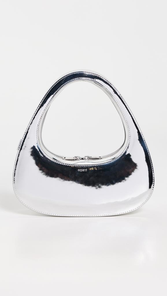 ★Coperni★ Mirrored Baguette Swipe Bag Silver COPERNI Silver Mirrored Baguette Swipe Bag - Bags - Compare