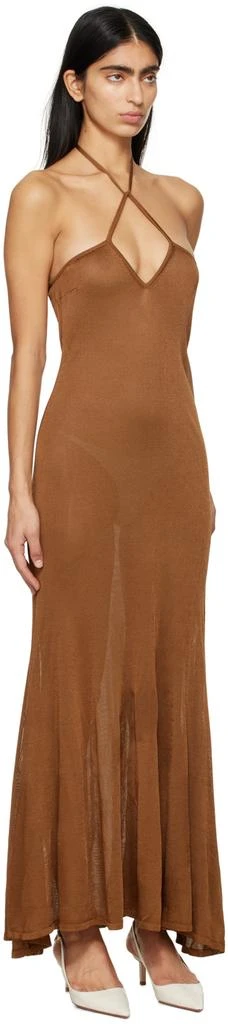 Shop Brown Slinky Maxi Dress on Sale at BeyondStyle  Get 78% Off Brown  Slinky Maxi Dress with Limited-Time Flash Deals, Exclusive Discounts, and  Special Offers. Enjoy Unbeatable Savings on Brown Slinky