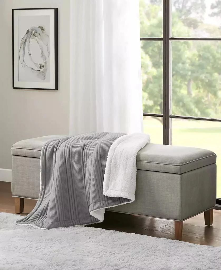 Alpine Valley Jersey Knit Throw, 50" x 60" 2
