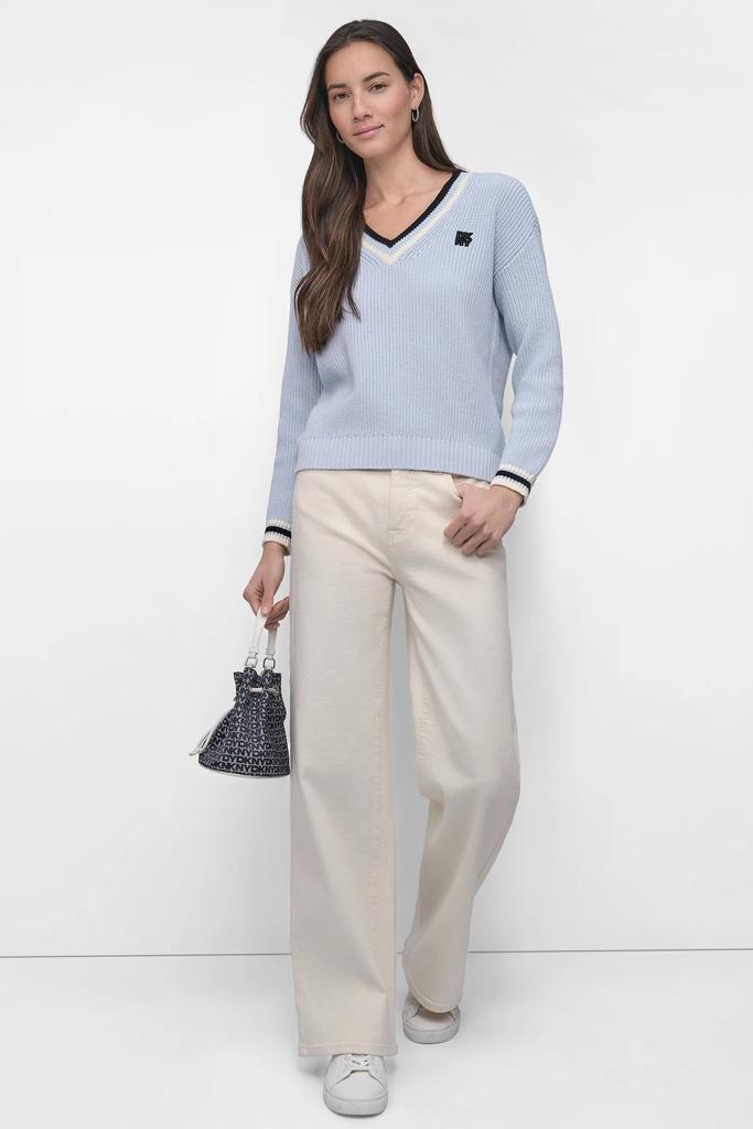 DKNY - 未使用 DKNY ☆ CARIAGGI社 ウール タートルネック S ネイビー 未使用 DKNY ☆ CARIAGGI社 ウール タートルネック S ネイビー