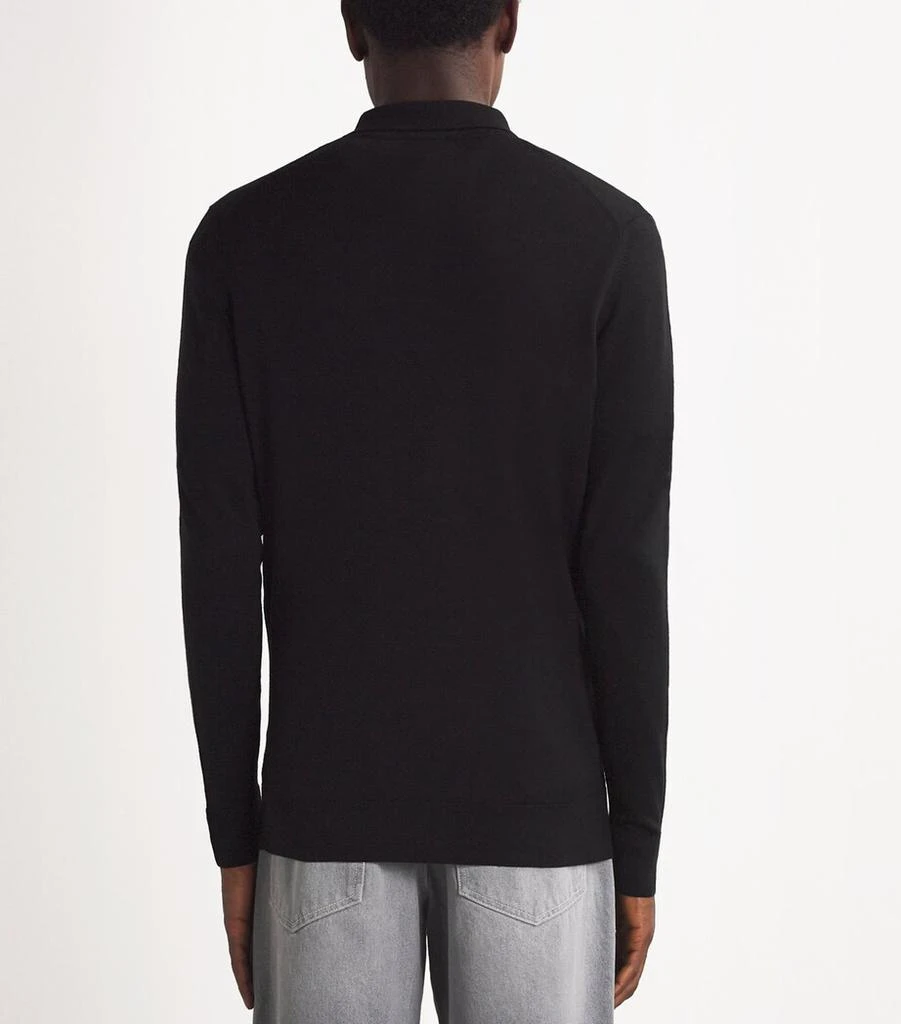 Sunspel Merino Long-Sleeve Polo Sweater 4