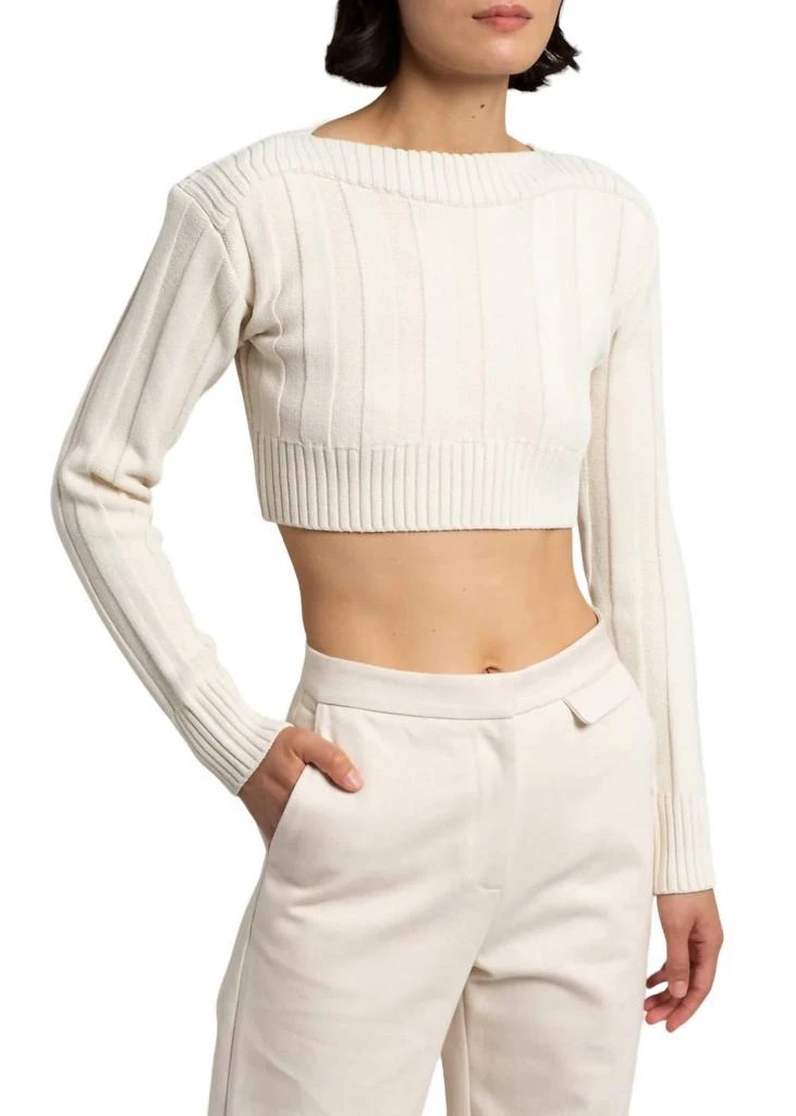 Matin Matin - HIGH RISE SLIM PANTS 6