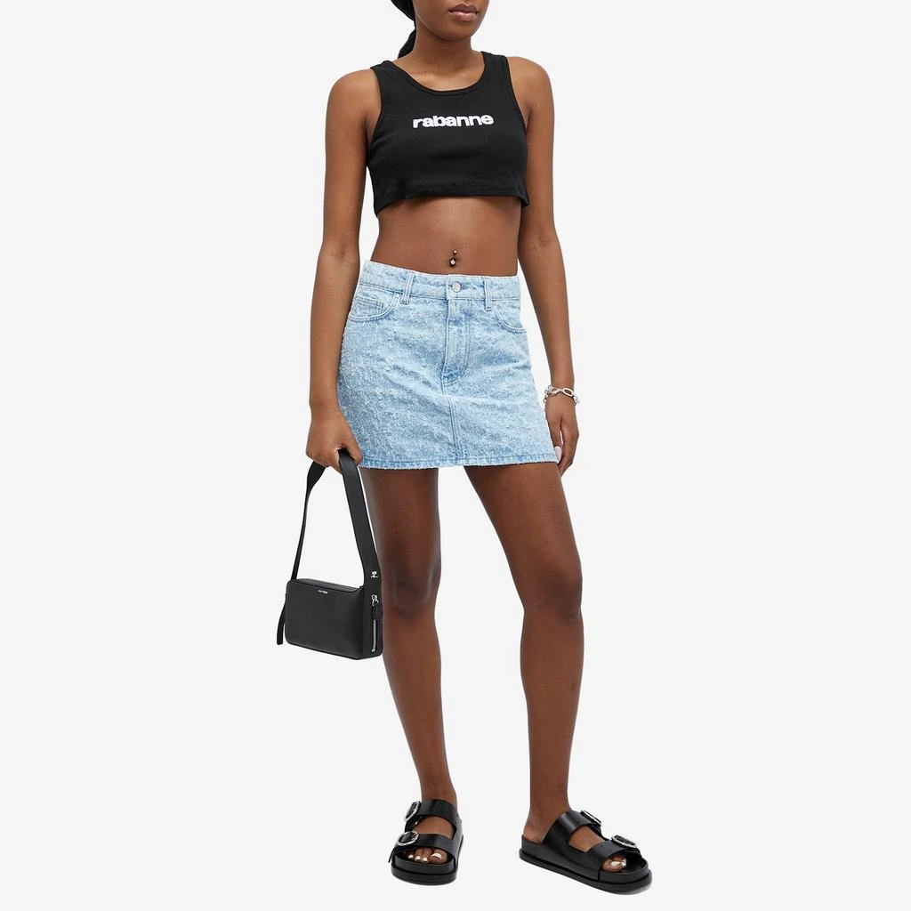 Paco Rabanne Paco Rabanne Logo Crop Top 4