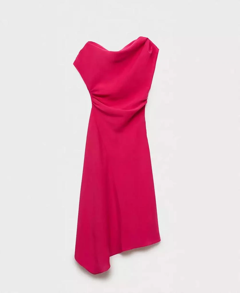 Mango Women's Asymmetrical Modal Dress 5