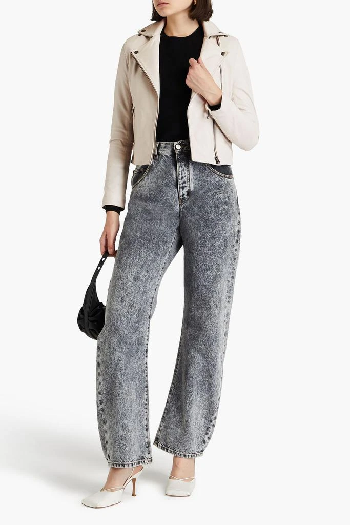 Muubaa Mila leather biker jacket 2