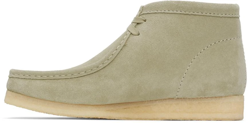 Clarks Beige Wallabee Boots 3
