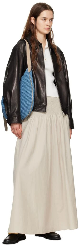 Rag & Bone Beige Alicia Maxi Skirt 4