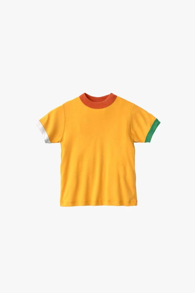Los Angeles Apparel FFR101 - Kids 50/50 Rib Ringer T 8