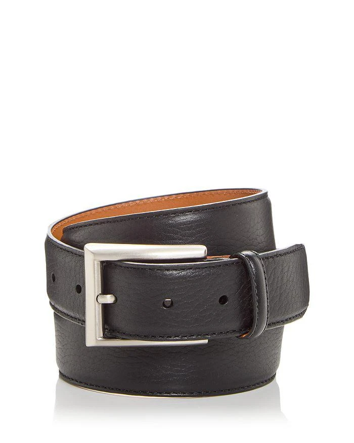 Magnanni Rocas Black Leather Belt 1
