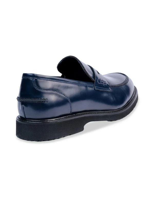 Vellapais Tavro Leather Penny Loafers 3