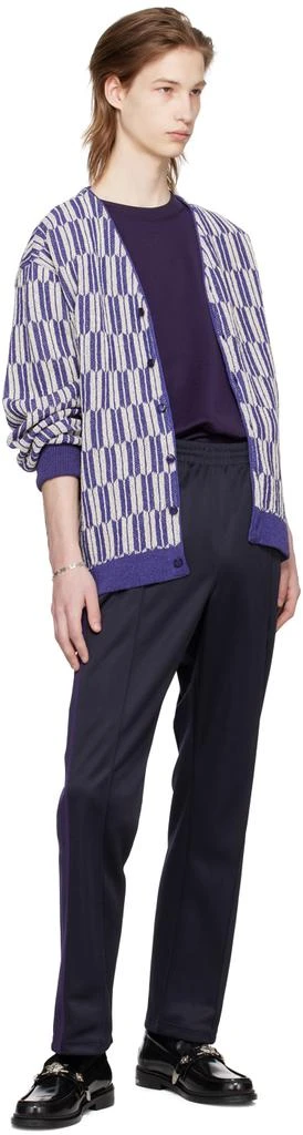 Needles Navy Drawstring Track Pants 4