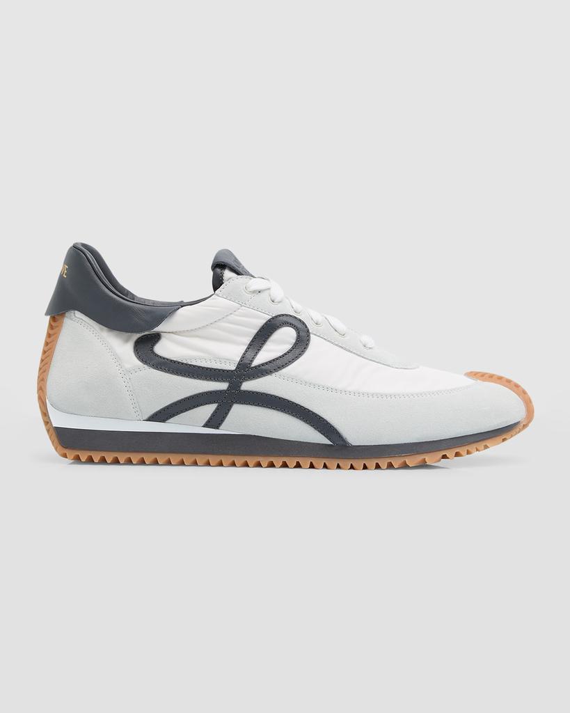 Loewe Flow Runner sneakers black/white/kaki - Casual Shoes