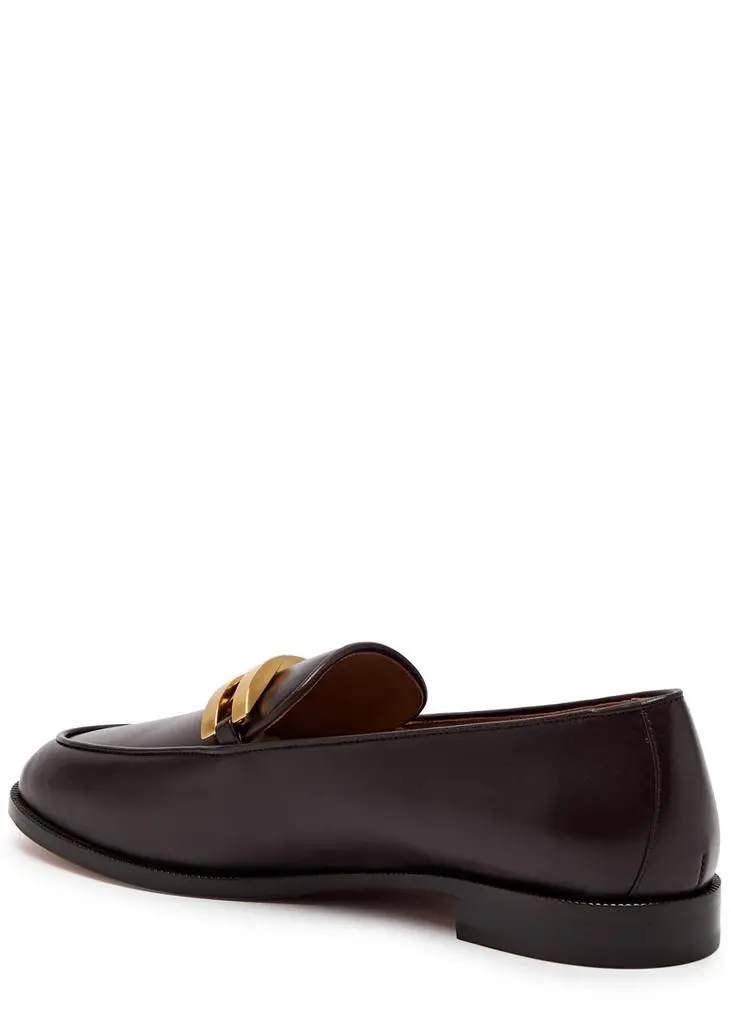 Aquazzura Brandi leather loafers 2