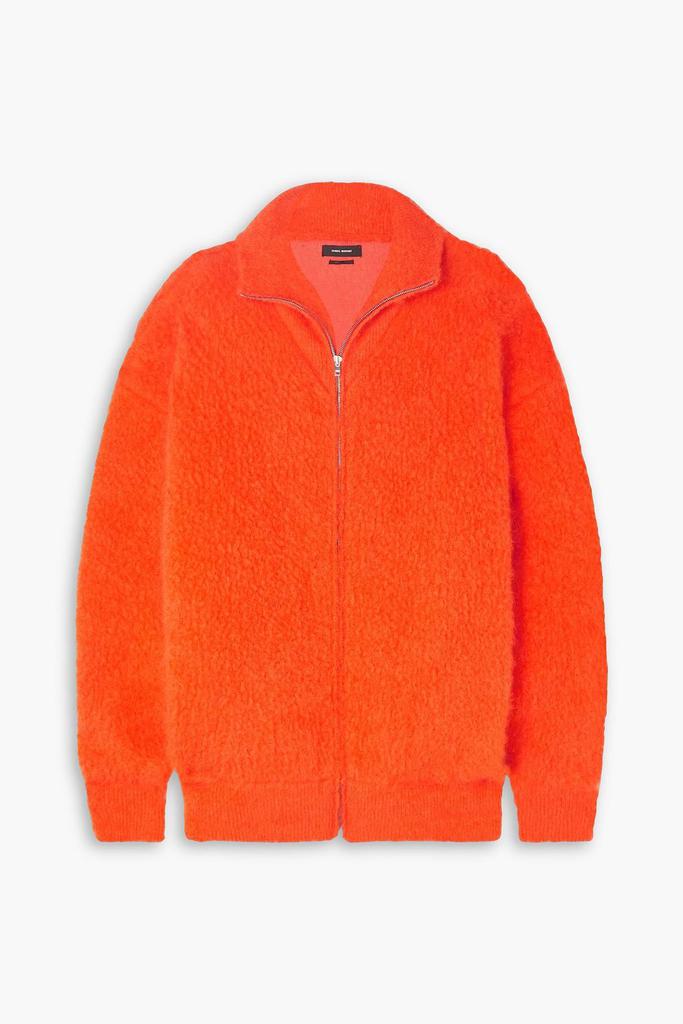 Isabel Marant Brushed knitted zip-up cardigan