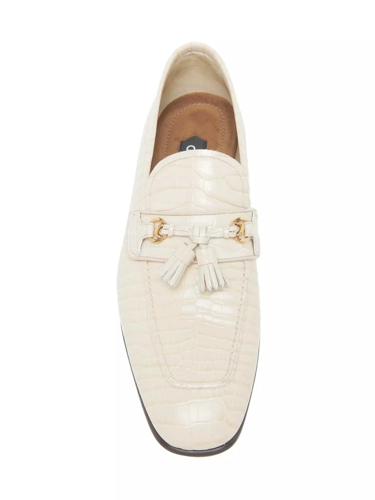 Tom Ford Alligator-Embossed Leather Loafers 5