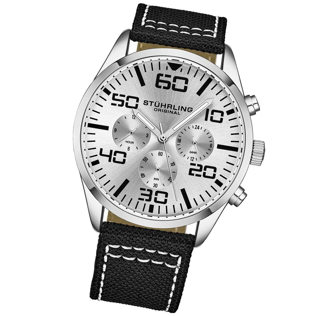 Stuhrling Original 4001 Quartz 42mm Aviator 5