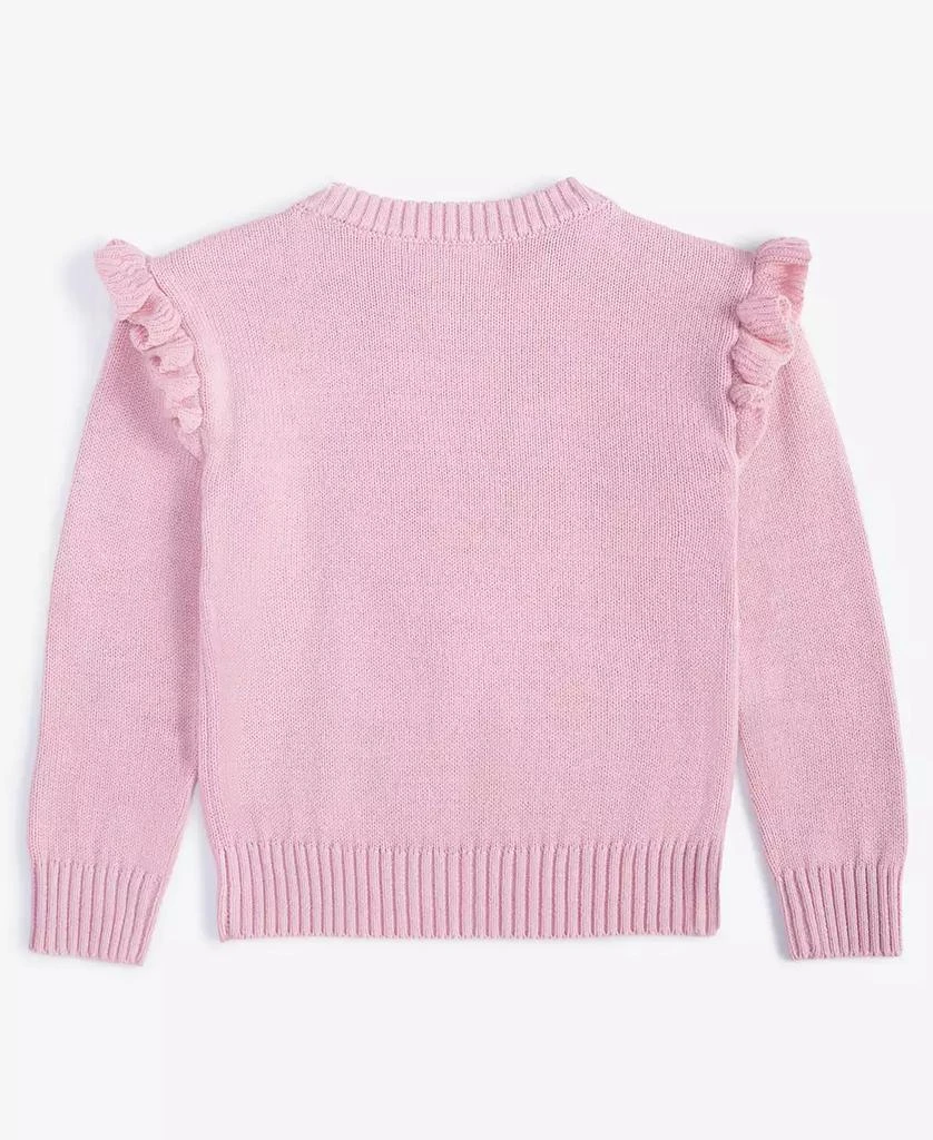 Epic Threads Toddler Girls Heart Crewneck Sweater, Created for Macy's 2