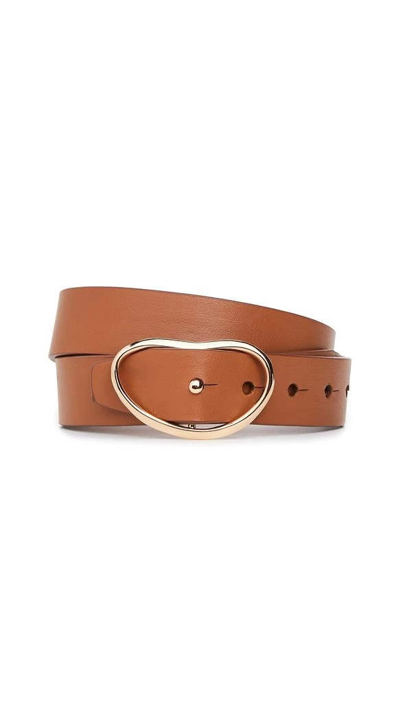Lizzie Fortunato Wide Georgia Belt in Tan 5