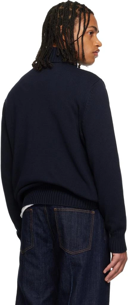 Givenchy Navy Cotton Turtleneck Sweater 3