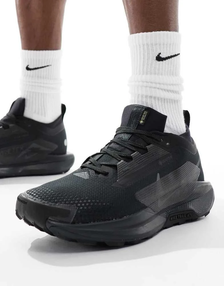 NIKE Nike Running ReactX Pegasus Trail 5 Gore-TEX trainers in black 3