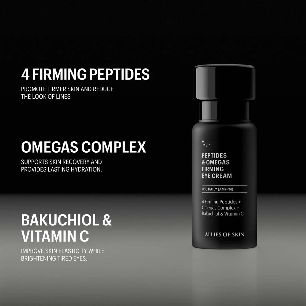 Allies of Skin Allies of Skin Peptides Omegas Firming Eye Cream 15 ml. 3