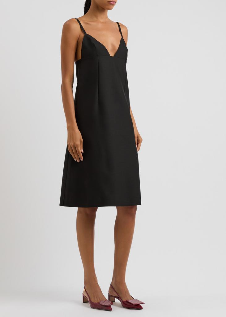 Jacquemus La Robe Camison wool-blend slip dress