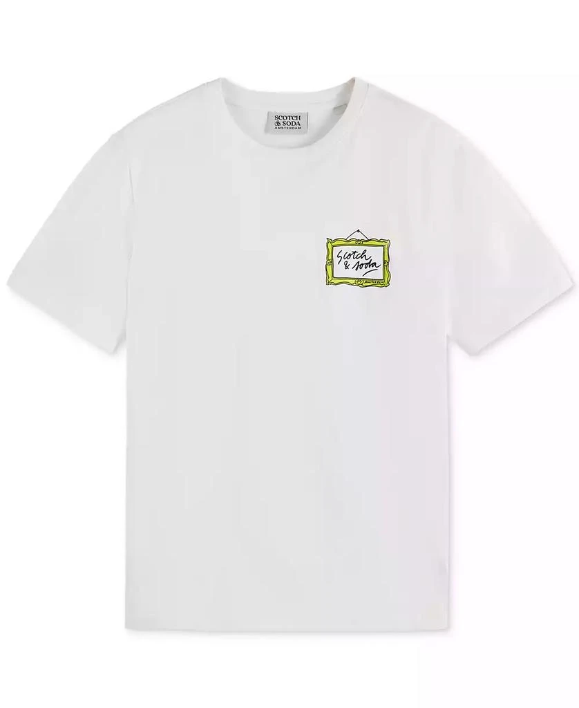 Scotch & Soda Men's Short Sleeve Screen Print Logo Graphic T-Shirt 5