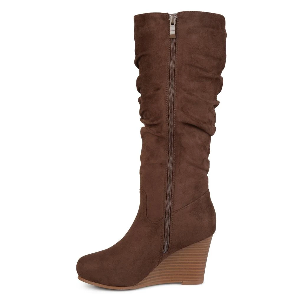 JOURNEE Womens Haze Wedge Knee High Boots 2
