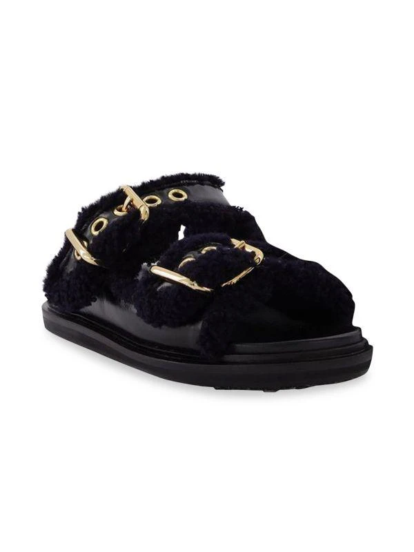 Marni Fussbett Leather Slides 3