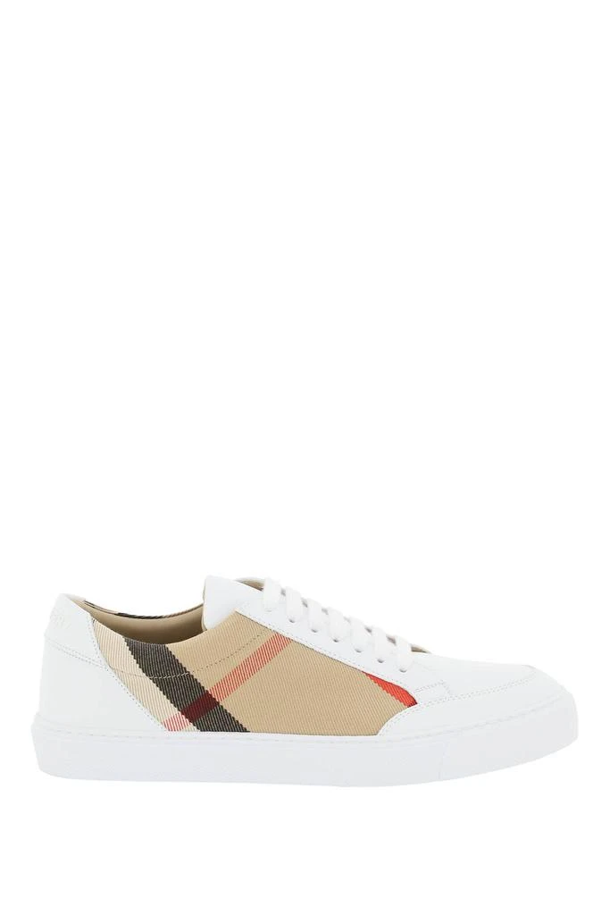 BURBERRY check sneakers