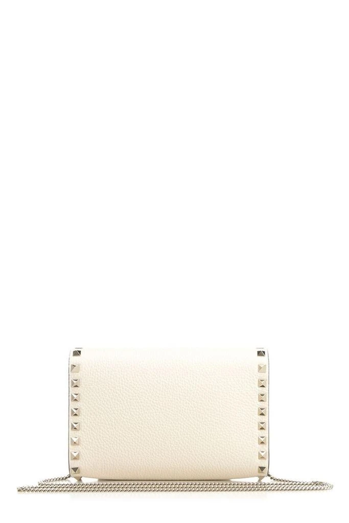 Valentino Valentino Garavani Rockstud Foldover Top Mini Clutch Bag 2