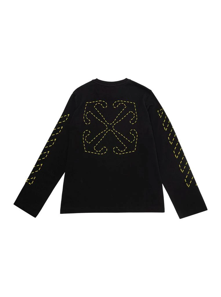 Off-White Off-White Kids Off-Stamp Crewneck T-Shirt 2